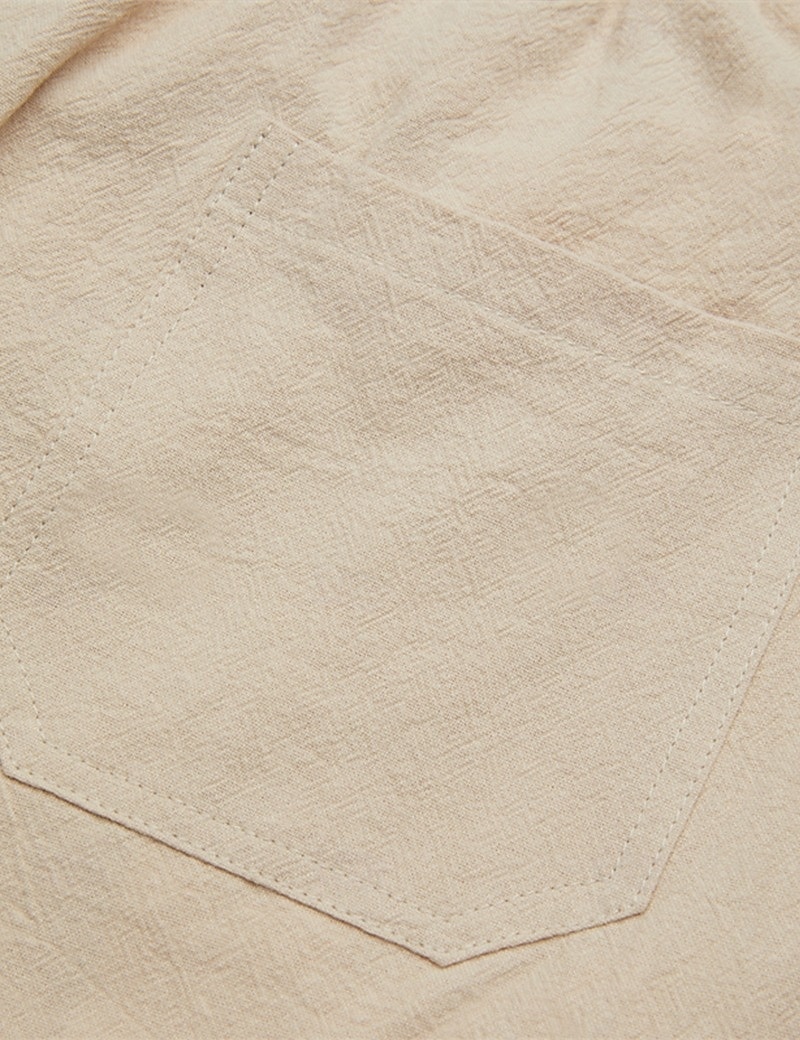 Per uomo Pantaloni di Lino Pantaloni Pantaloni Estivi Elastico in vita Coulisse Gamba Dritta Semplice Comodità Traspirante Lunghezza intera Casuale Quotidiano Ferie Moda Stile Classico Nero Bianco del 2026 a $26.99 –P10