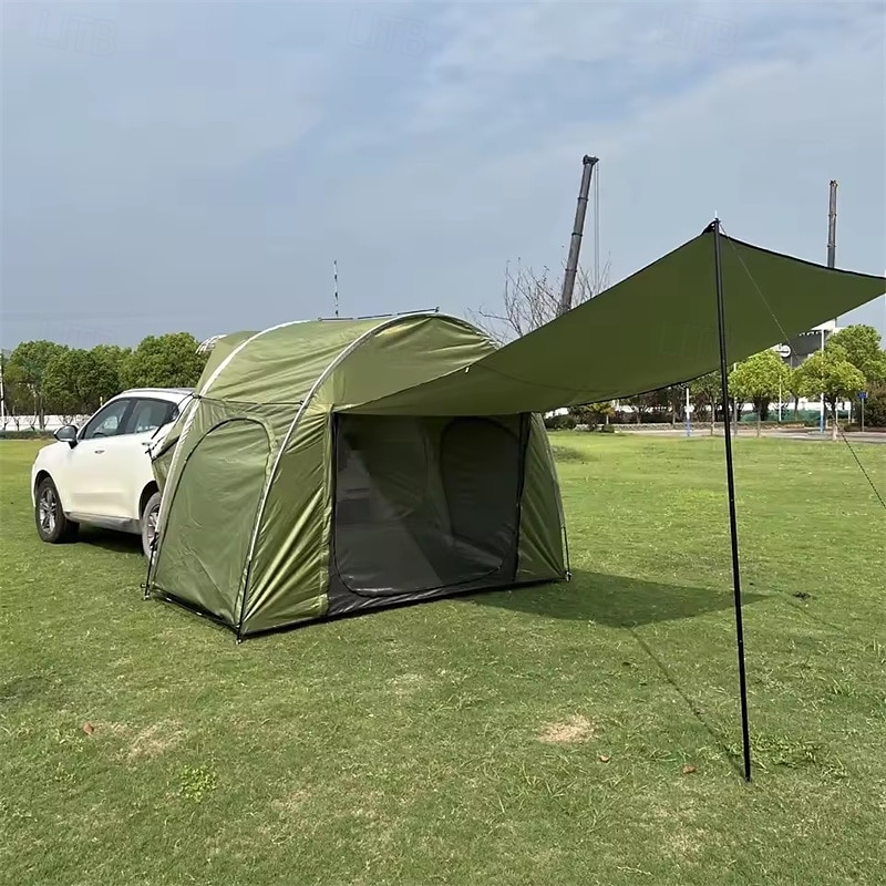 Family Camping Rear RV Extension Tent Car Rear Tent 0 With Mesh Canopy Front Hall Rear Tent 2025 - $320.89 –P9