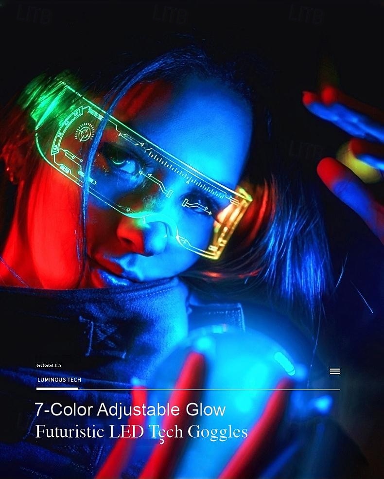 M3GAN 2.0 Puppe Megan Futuristischer Roboter Brillengestelle Film Cosplay for Unisex Erwachsene Halloween Karneval Leistung Party 2025 - $13.99 –P5
