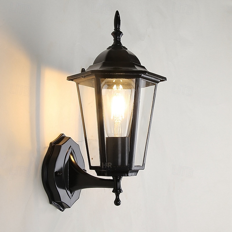 Outdoor Light Fixtures Wall Mount Aluminium Waterproof Exterior Wall Lantern, Anti-Rust Outside Black Wall Sconce Porch Lights for House Garage, Doorway 85-265V 2026 - $167.99 –P10
