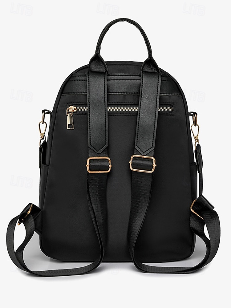 damski wodoodporny pikowany nylonowy plecak - stylowa, lekka torba na co dzień z górnym uchwytem i wieloma kieszeniami do szkoły, pracy, podróży i codziennego użytku 2026 - $32.99 –P7