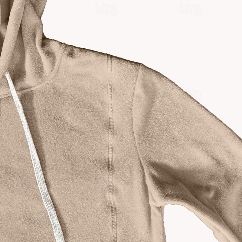 Hombre Sudadera Sudadera Con Capucha Sudadera con capucha de lana Táctico Negro Verde Ejército Caqui Gris Oscuro Azul claro Con Capucha Plano Correa Deporte Casual Diario Ropa de calle Fresco Ropa 2025 - $25.99 –P6