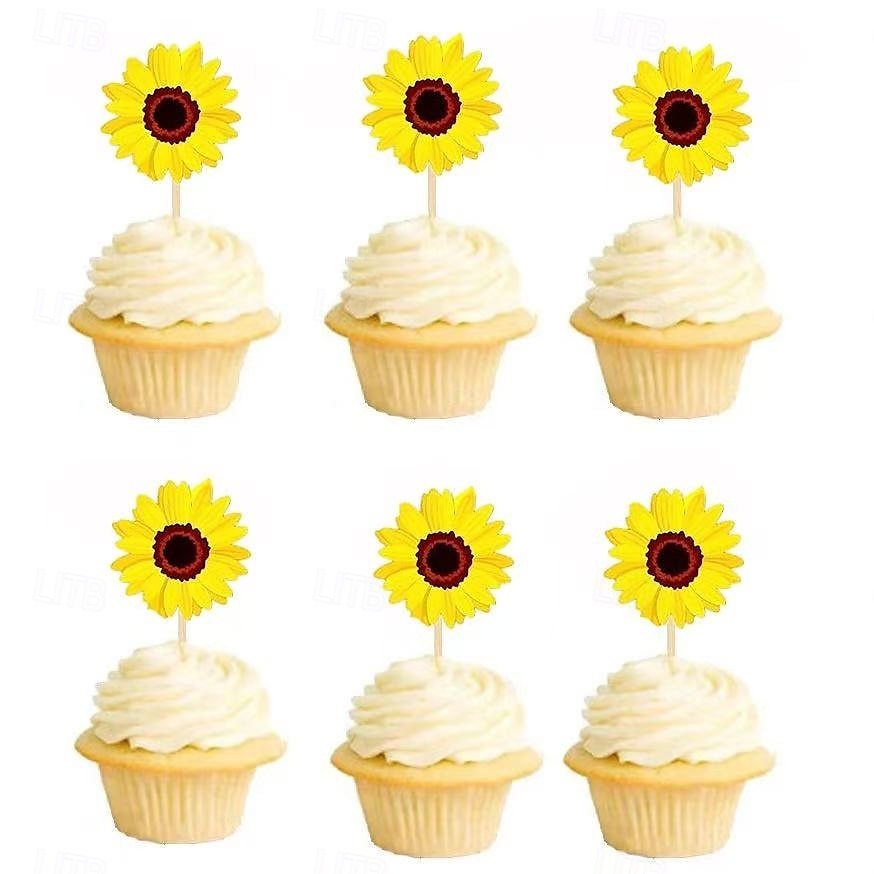 100PCS Cake Baking Decoration Picks, Disposable Fruit Skewers for Cakes, Desserts, Fruit Party Sticks, and Party Food Accessories 2025 - $26.99 –P5