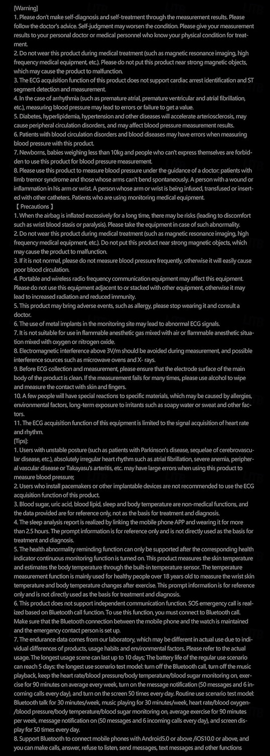 Воздушный насос Тип подушки точное измерение артериального давления ЭКГ электрокардиограмма мониторинг температуры шагомер Совместимость Bluetooth вызов с Android iOS Для женщин мужчин Долгий режим 2026 - $153.99 –P18