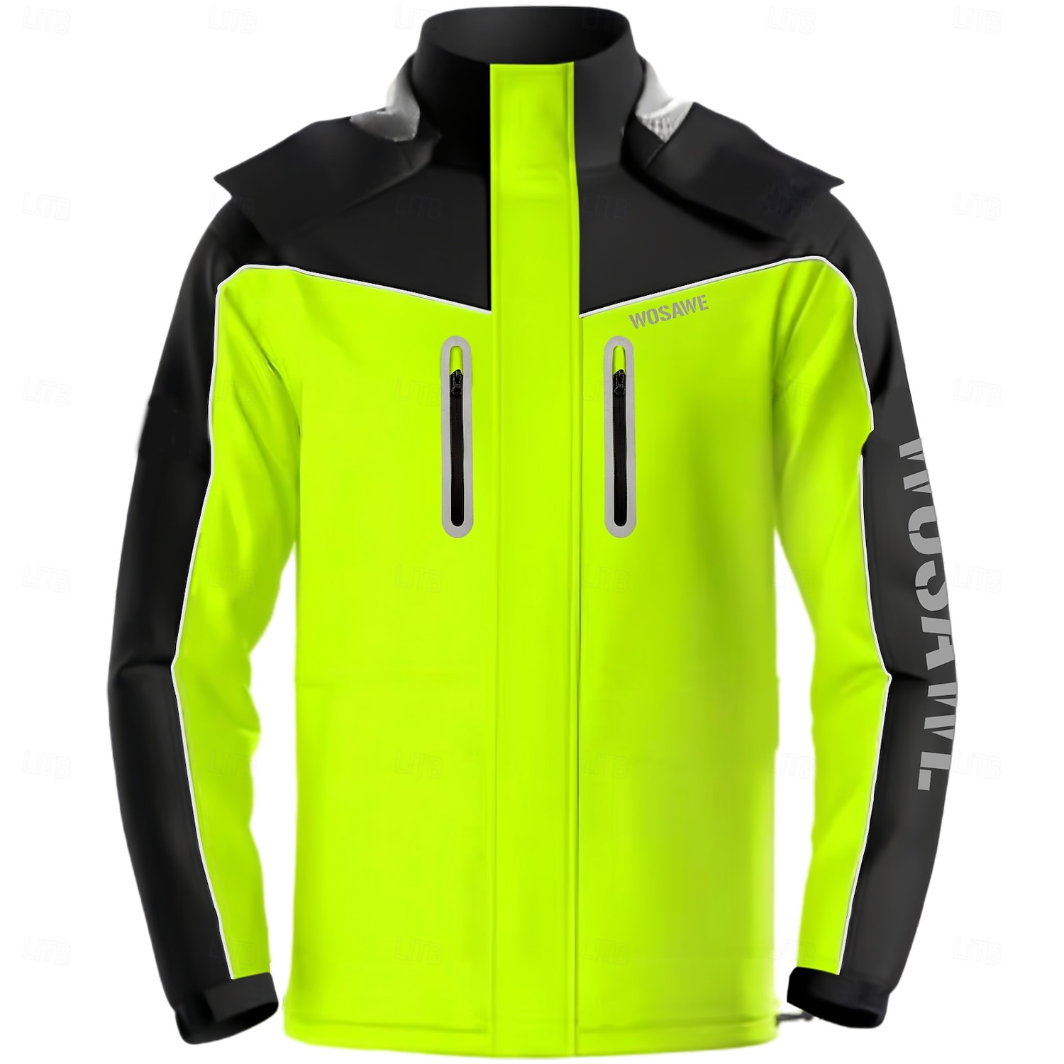Impermeable para motocicleta Wosawe, modelos para hombre y mujer, resistente al viento, para pesca al aire libre, senderismo, abrigo, práctico almacenamiento, cortavientos ME224 2025 - $65.99 –P3