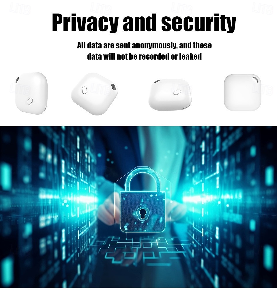 Smart GPS Tracker Item Locator Works with Find My APP Anti Lose Device Alarm Tag Kids Pet Luggage Key Finder 2025 - $12.99 –P8
