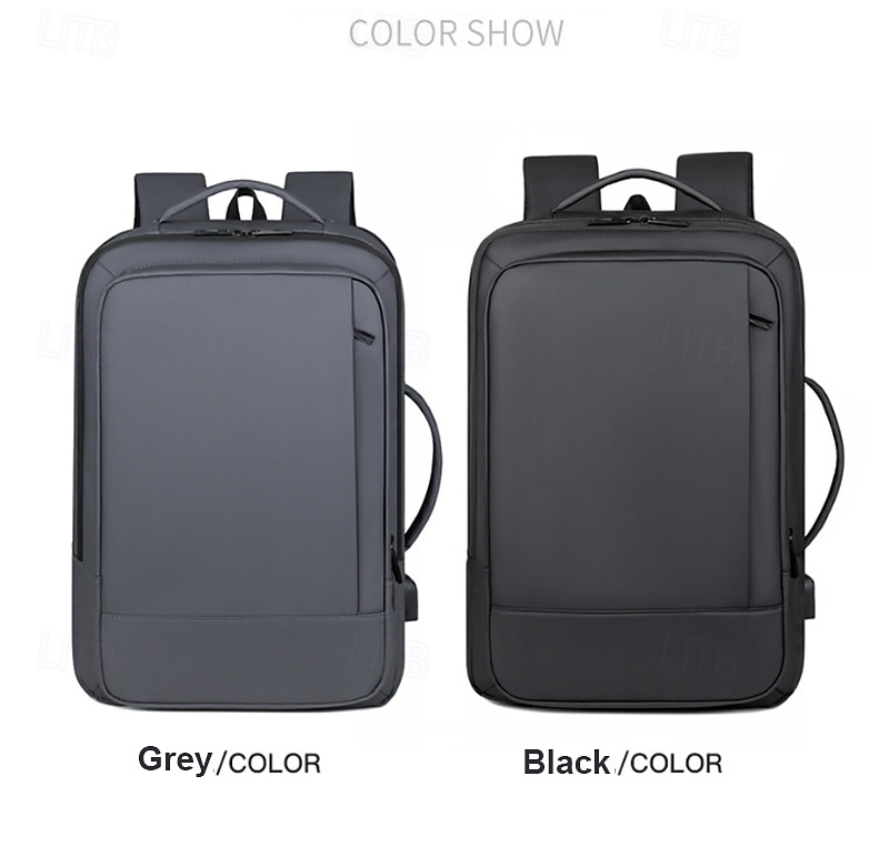 2026年 1個 メンズ 旅行用バックパック 拡張可能 オックスフォード 大容量 USB充電 ビジネス 男性用バックパック コンピューター用 メンズバックパック  コレクション – $47.99 –P13