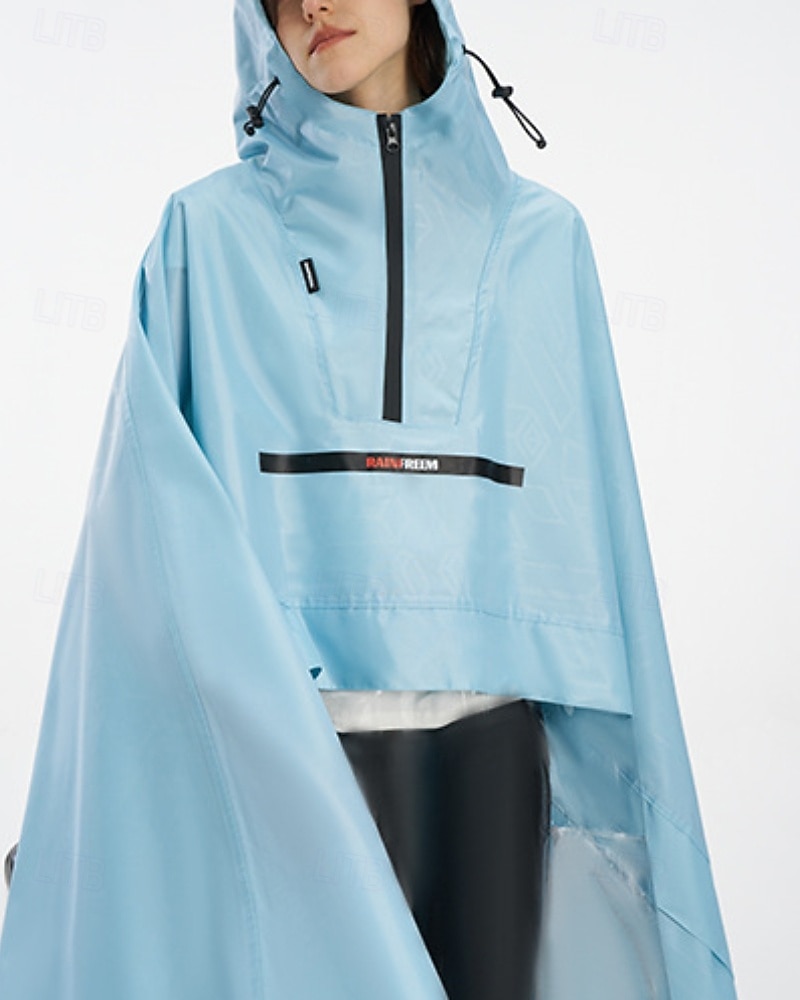 Men's Women's Hiking Jacket Rain Coat Outdoor Waterproof Windproof Quick Dry Lightweight Hiking Outfits Hiking Clothes Autumn / Fall Raincoat Camping / Hiking / Caving Patchwork Black Yellow Pink 2026 - $42.99 –P3