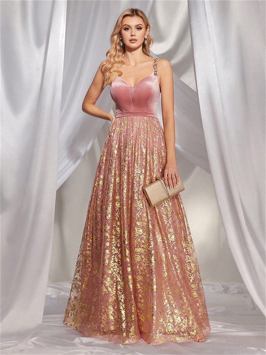 A-Line Quinceanera Dresses Elegant Dress Formal Wedding Floor Length Sleeveless Sweetheart Polyester with Pleats 2025 - $109.99 –P1