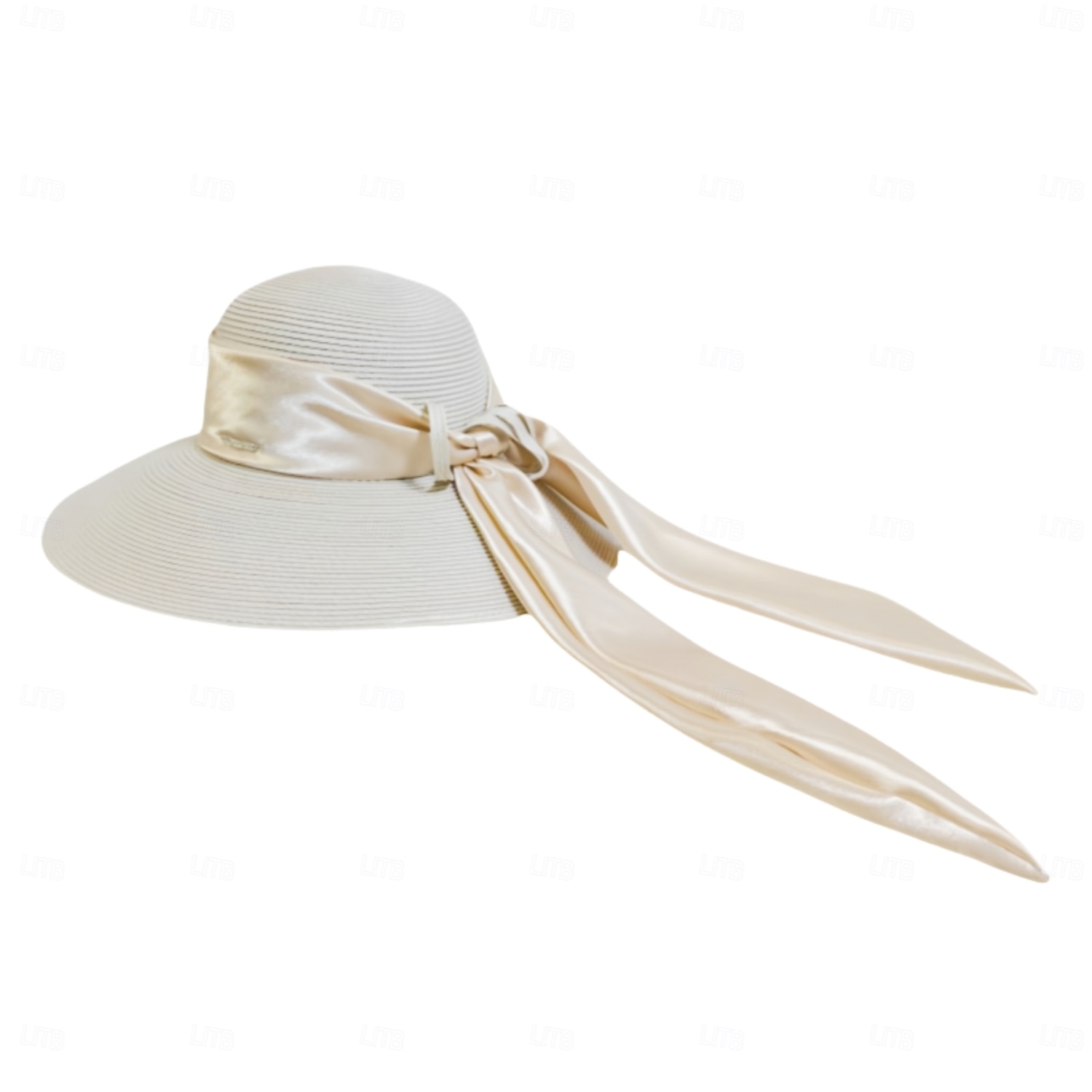 Hats Fiber Bowler / Cloche Hat Bucket Hat Straw Hat Wedding Beach Elegant Wedding With Lace-up Headpiece Headwear 2026 - $57.99 –P4