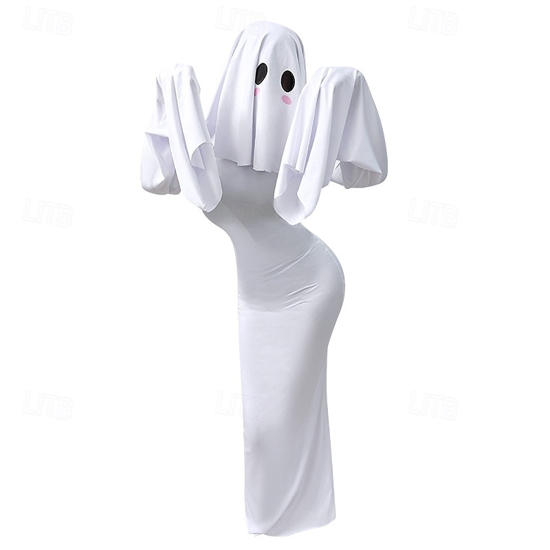 Duch Strašidelná nevěsta předvečer Všech svatých Šaty Cosplay kostým předvečer Všech svatých Dospělé Dámské předvečer Všech svatých Plesová maškaráda Den smrti Karneval Výkon předvečer Všech svatých 2025 - $48.99 –P5