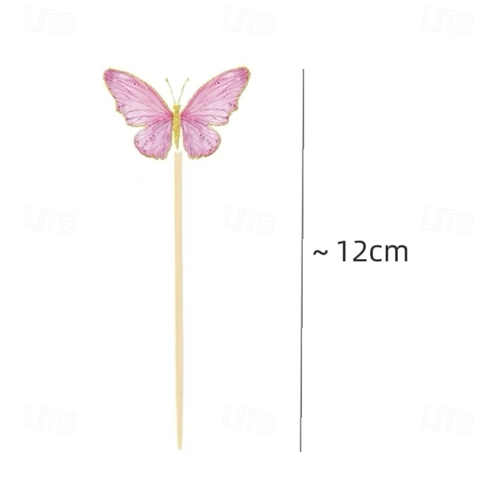100PCS Cake Baking Decoration Picks, Disposable Fruit Skewers for Cakes, Desserts, Fruit Party Sticks, and Party Food Accessories 2025 - $26.99 –P1