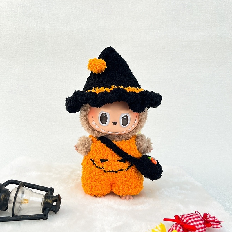 Clothes Set for 17cm Dolls ForLabubu Fashion Clothes Accessories Outfit Suitable for 6.69inch (17cm) Doll Soft Cotton Clothing Replacement No Doll ONLY Clothes 2025 - $36.99 –P4