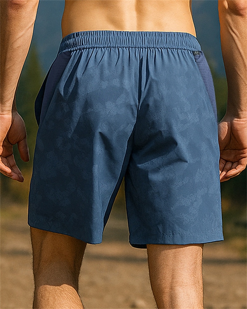 Pánské Dağcı Şortu turistické kalhoty Kamuflážní barva Léto Venkovní Běžný Voděodolný Větruvzdorné Rychleschnoucí Lehká váha Kraťasy Elastický pas Tmavě šedá Černá Tenis Golf Běh S M L XL XXL 2026 - $22.99 –P2