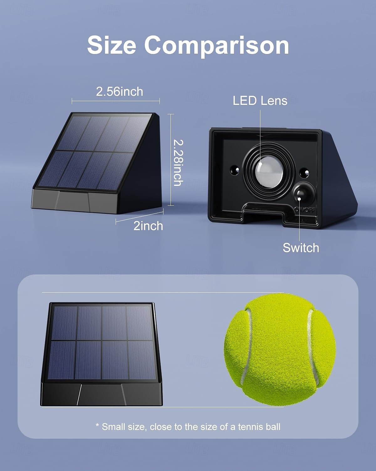 Настенные светильники на солнечных батареях, уличные, 1/2/3 светодиодные линзы, светильники для ограждения, работающие от электричества, водонепроницаемые, теплого белого цвета, с автоматическим 2026 - $16.99 –P14