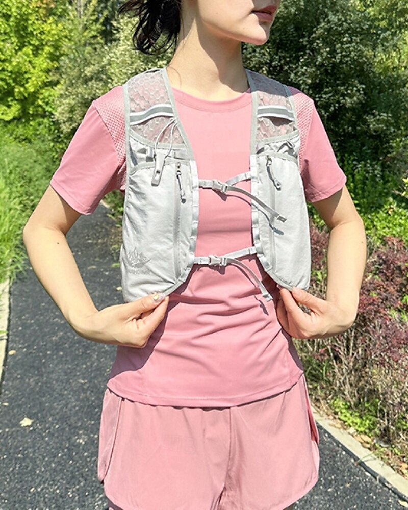 Löparväst Vattenpaket Vätskeväst Armwarmers Vattentät Snabb tork Lättvikt Polyester för Maraton Camping Joggning 2025 - $39.99 –P2