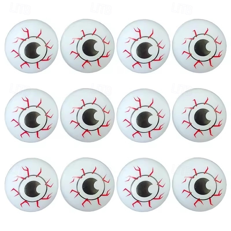 20 pezzi di palla rimbalzante horror, palla oculare spaventosa, forniture per feste di Halloween all'ingrosso del 2025 a $17.49 –P7