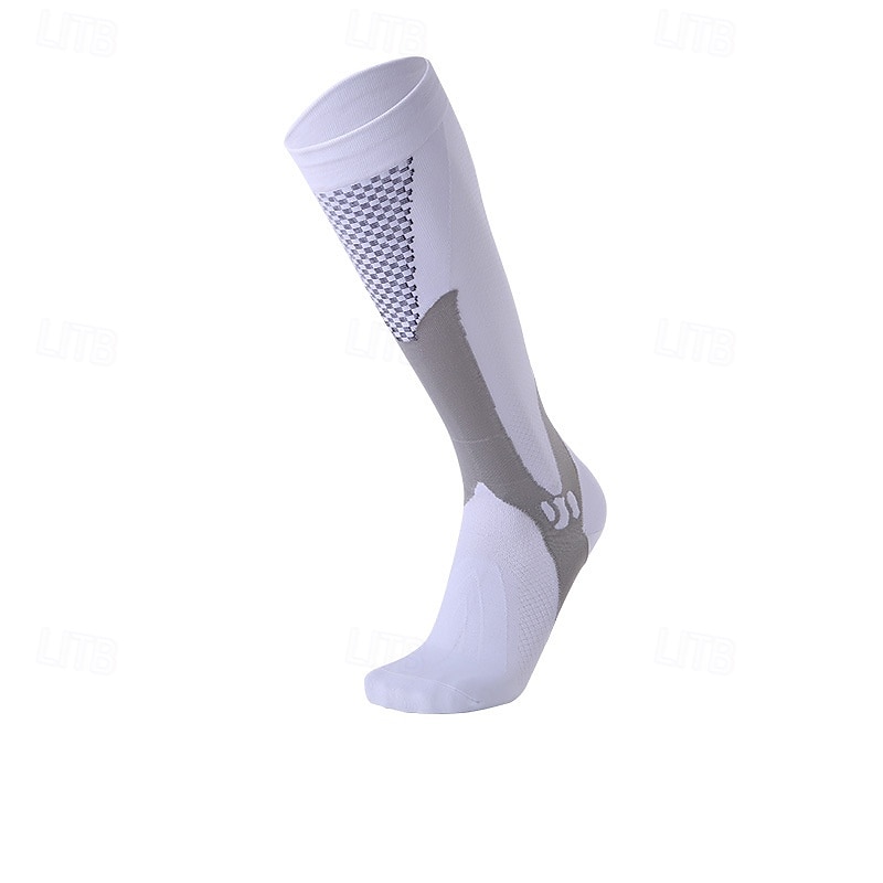 1 Par Mujer Calcetines de compresión Calcetines de senderismo Calcetines para correr Calcetines de  Esquí Transpirable Anti ampollas Compresión Reductor del Sudor Al aire libre Sobre la pantorrilla 2025 - $12.99 –P3