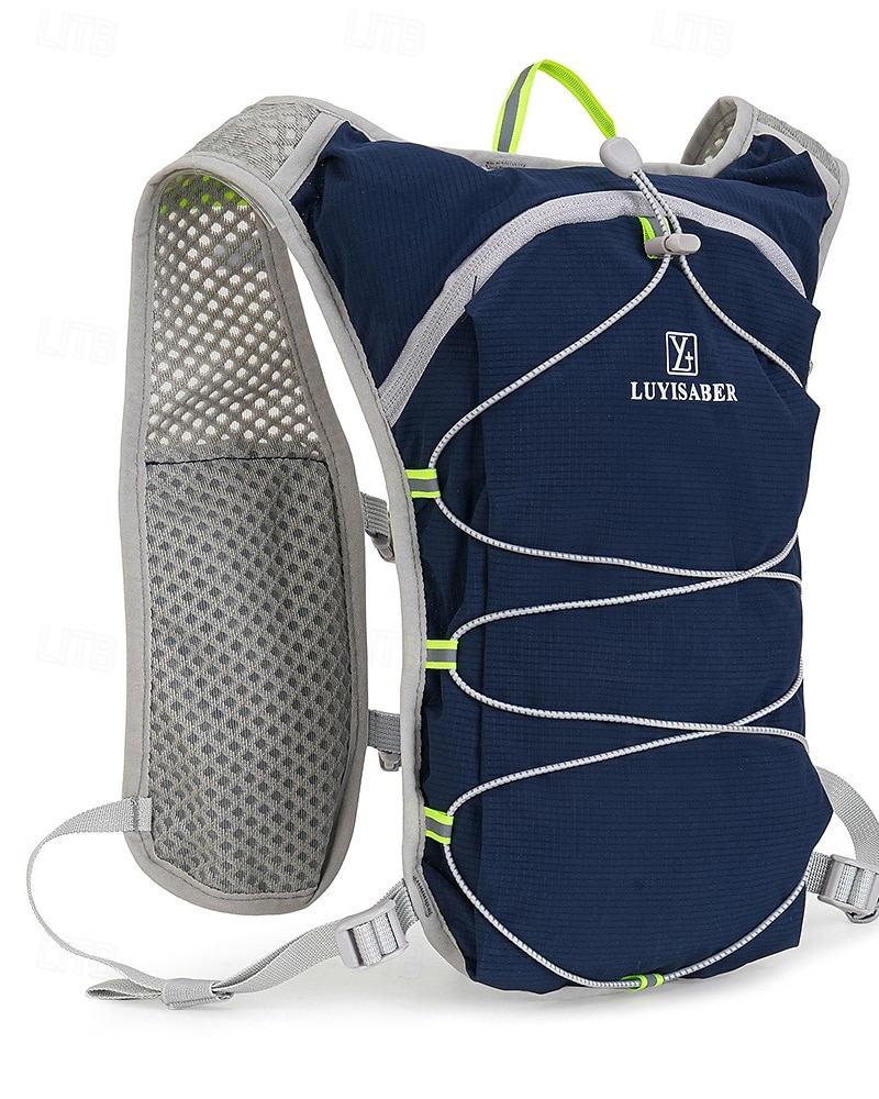 Laufweste Wasserpaket Trinkweste Armwärmer Reflektierend Wasserdicht Schnelltrocknend Polyester für Marathon Wandern Joggen 2025 - $16.79 –P18