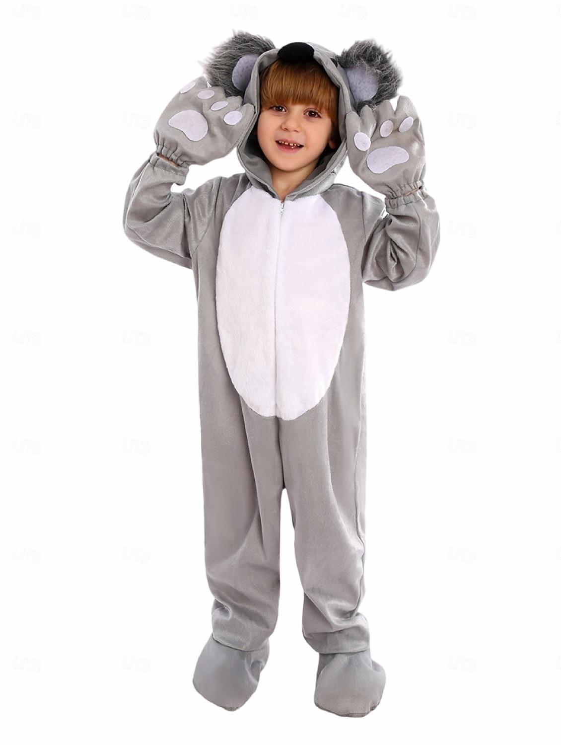 Eventyr Dyr Koala Kigurumi-pysjamas Onesies Cosplay Gutt Jente Barne Ytelse Pedagogisk utkledning Kle deg ut på skolearrangementet Halloween Karneval Verdens bokdag Enkelt karnevalskostyme 2025 - $39.99 –P1