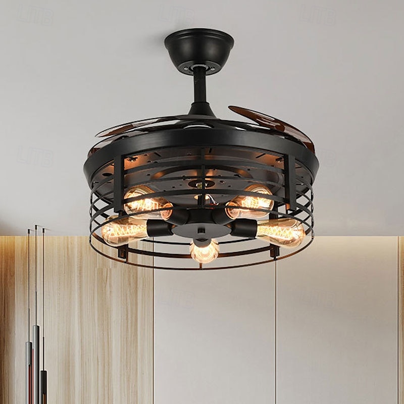5-Light 107 cm Island Design Ceiling Fan Metal Painted Finishes Vintage 110-120V 220-240V 2025 - $604.29 –P5