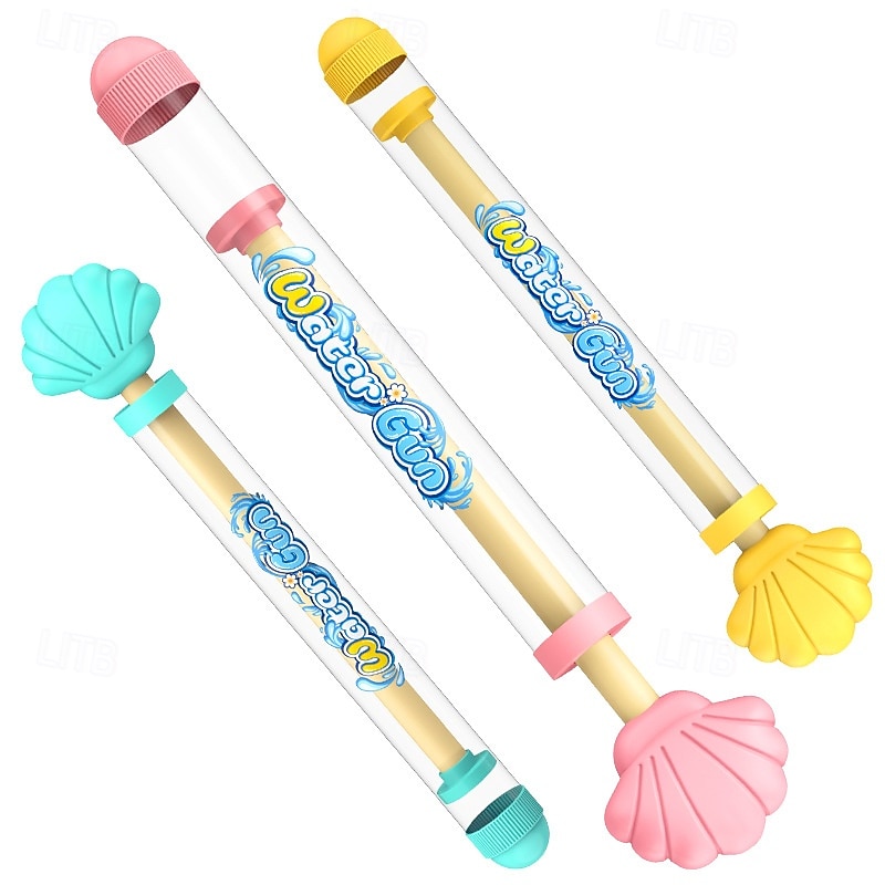 4-delige vuurwerkwaterpistool - romantisch vuurwerkwaterpistool voor koppels, groot bereik tot 8,2 meter, hogedruk uittrekbaar waterpistool, zomerzwembad &strandfeest plezier 2025 - $18.99 –P6