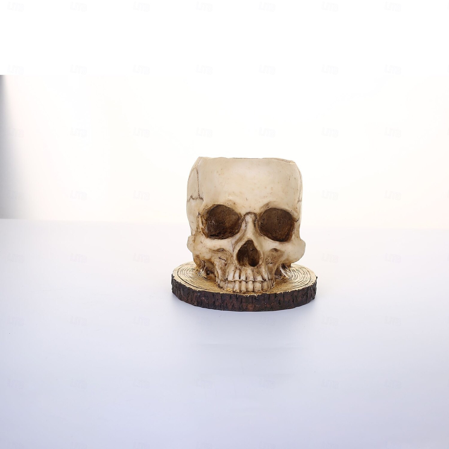 fioriera scheletro chic - costruzione in poliresina resistente e impermeabile, versatile per interni &decorazioni per esterni con piante, fiori e caramelle perfette per un Halloween spettrale e una del 2025 a $24.99 –P11