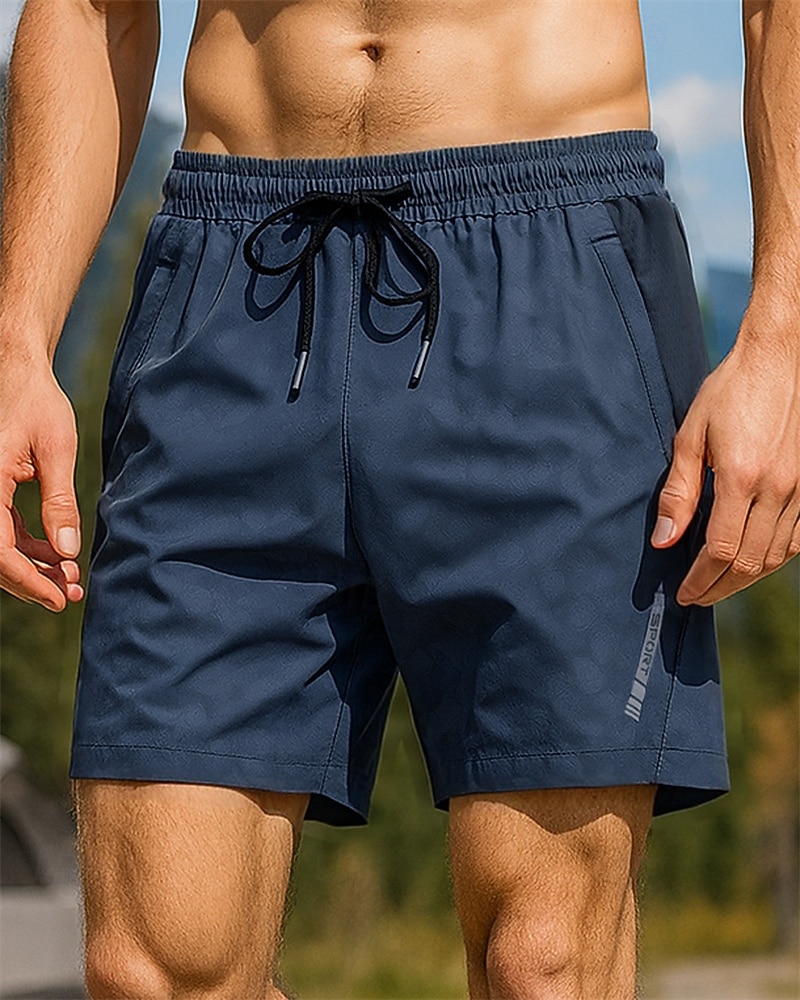 Pánské Dağcı Şortu turistické kalhoty Kamuflážní barva Léto Venkovní Běžný Voděodolný Větruvzdorné Rychleschnoucí Lehká váha Kraťasy Elastický pas Tmavě šedá Černá Tenis Golf Běh S M L XL XXL 2026 - $22.99 –P5