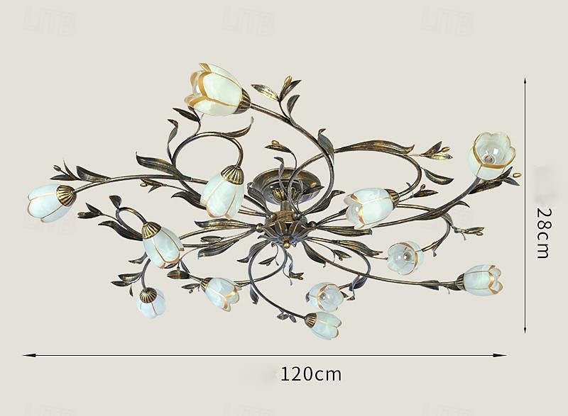 luminária de teto LED branco quente luminária de mesa de cabeceira para salas de estar quartos escritórios de 2026 por $220.19 –P12