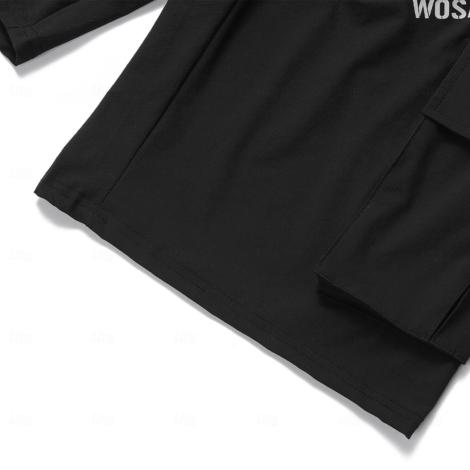 WOSAWE Herr Dam Ensfärgat Cykelvägshorts Cykelbyxor Cykelshorts Cykel Shorts MTB-shorts Slapp form Bergscykling Vägcykling sporter Dragkedja fram Reflexremsa Bekväm Elastisk Mörkgrå Svart Kläder 2025 - $49.99 –P12