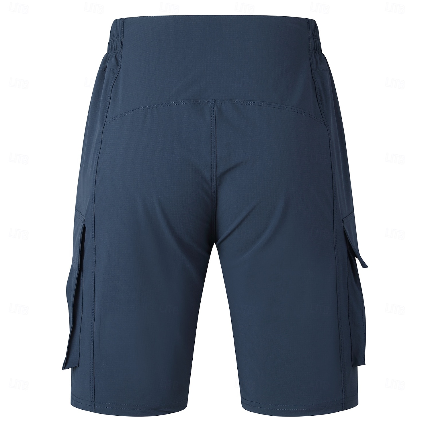 WOSAWE Herr Dam Ensfärgat Cykelvägshorts Cykelbyxor Cykelshorts Cykel Shorts MTB-shorts Slapp form Bergscykling Vägcykling sporter Dragkedja fram Reflexremsa Bekväm Elastisk Mörkgrå Svart Kläder 2025 - $49.99 –P7