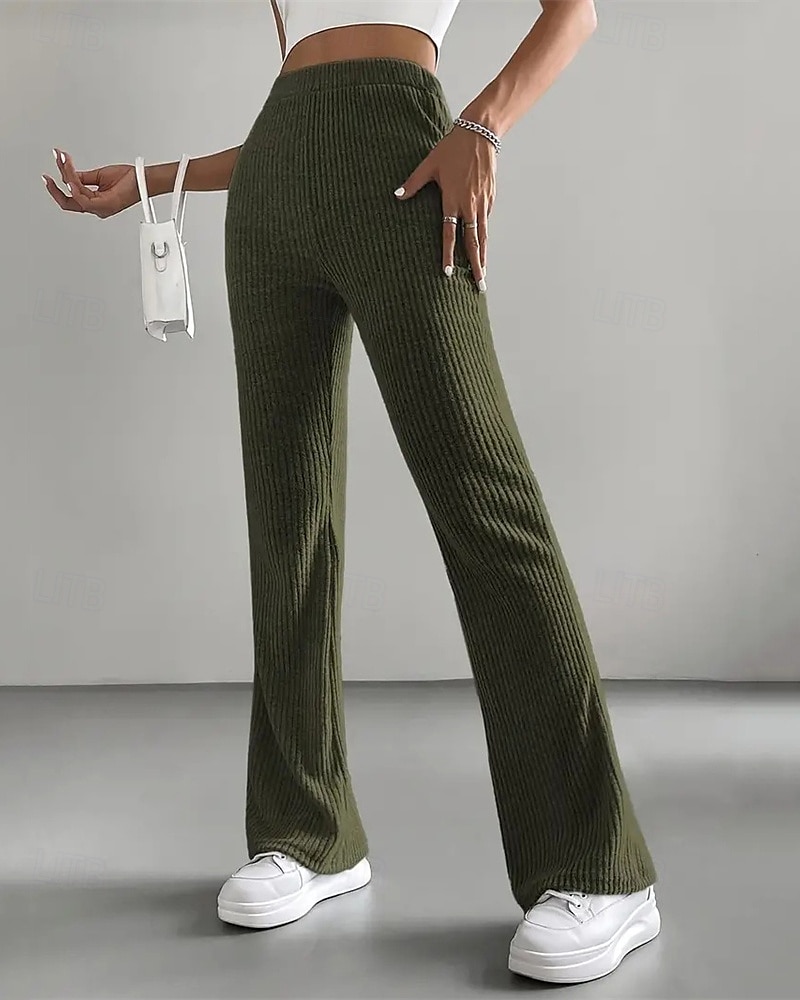 Pentru femei Pantaloni Jambiere Colanți confortabili Casual A face exerciții fizice Lungime totală Talie Înaltă Simplu Talie elastică Respirabilitate Respirabil Strech Vacanță Stradă Purtare Zilnică 2025 - $13.99 –P13