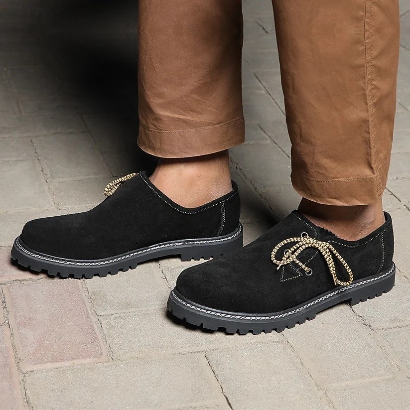 Carnaval Oktoberfest bier Haferlschuh Geïnspireerd Schoenen Bavarian Alpine Erfenis Weiden Voor heren Feest Bierfestival Doek in traditionele stijl 2026 - $63.99 –P6