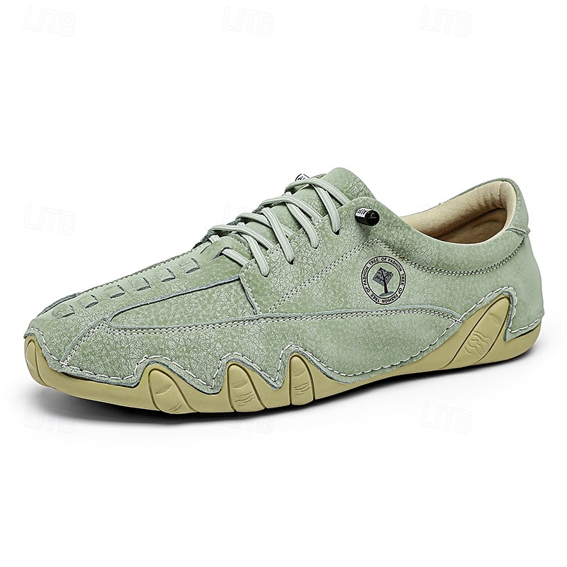 Grüne, lässige Sportschuhe zum Schnüren für Herren – atmungsaktive, leichte Sneaker für Spaziergänge im Freien, Reisen und den Alltag 2025 - $42.99 –P7