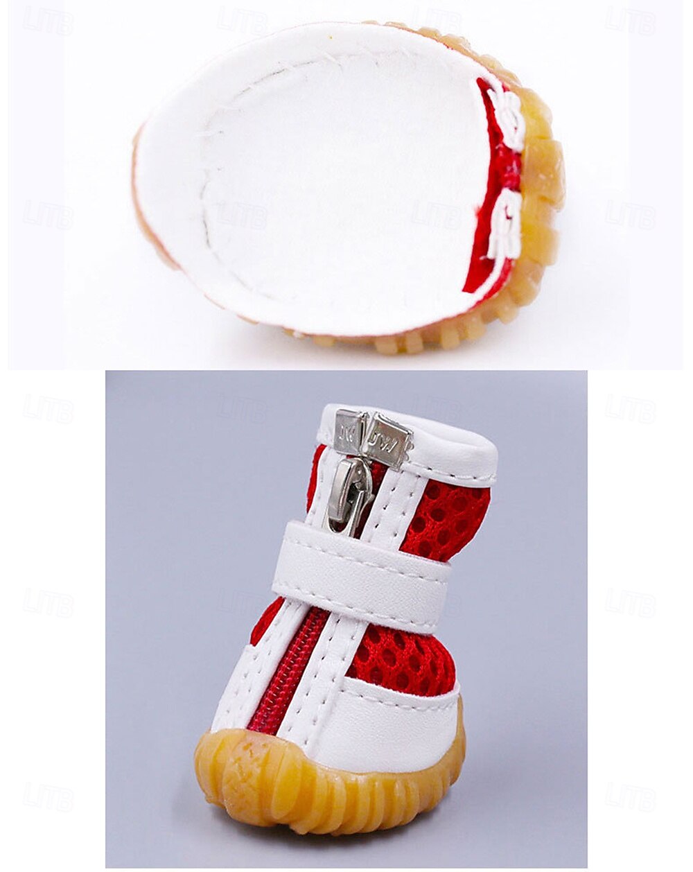 Chaussures pour chien en maille, bottes pour animaux de compagnie, chaussures respirantes pour petit chien, sandales imperméables pour animaux de compagnie avec semelle antidérapante et fermeture à de 2025 ? $15.99 –P13