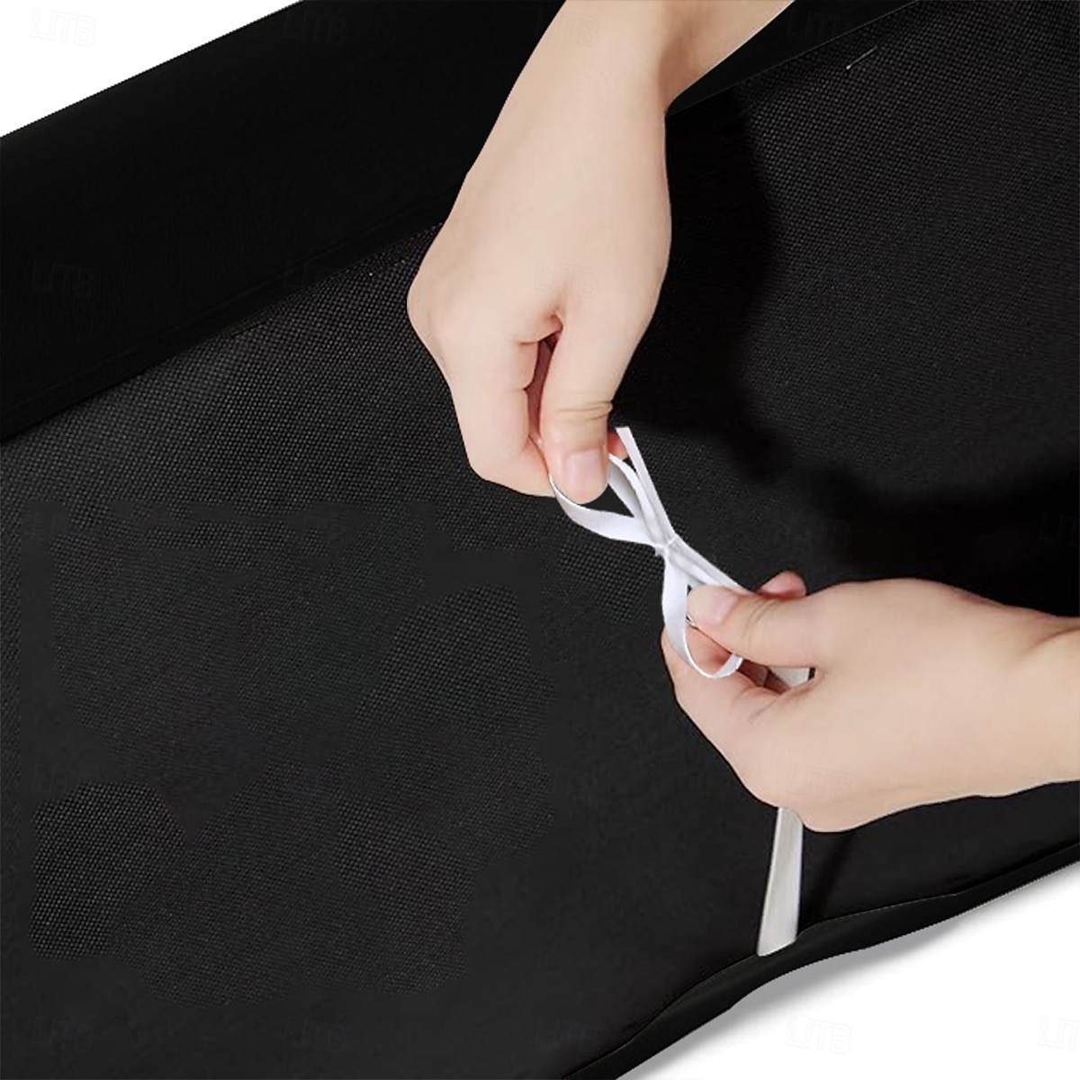 wodoodporne pokrowce do jadalni, rozciągliwy żakardowy pokrowiec na ławkę, antykurzowy, zdejmowany, nadający się do prania pokrowiec na siedzisko krzesła 2026 - $14.49 –P10