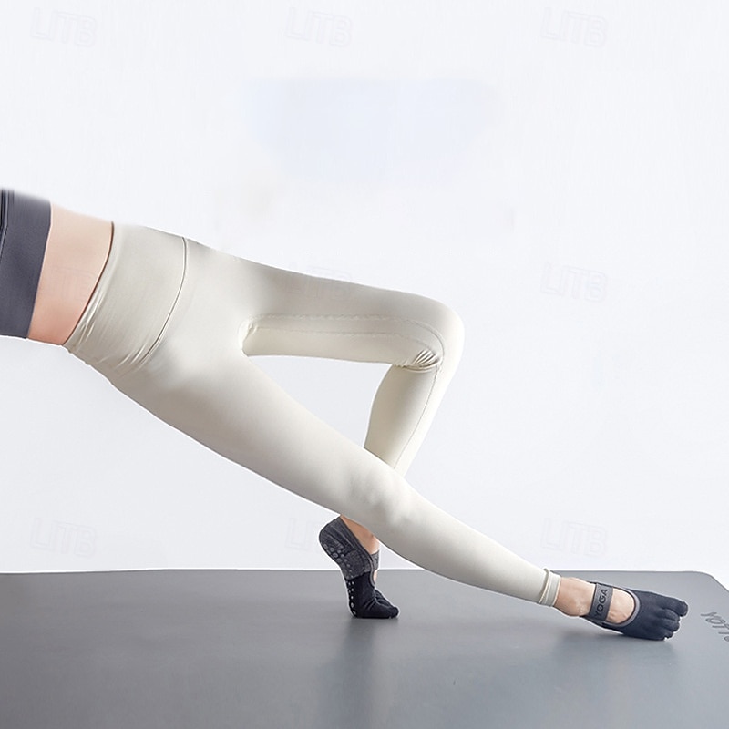 Női Padlózoknik Öt lábujj Anti-Friction izzadságelnyelő Csúszásgátló mert Pilates Tánc Fitnesz 2025 - $6.49 –P4