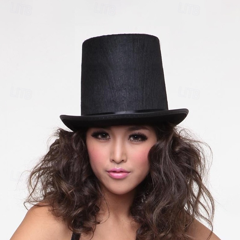 Cappello da mago, oggetti di scena magici, cappello Lincoln, cilindro più alto di 16 cm, cilindro da gentiluomo, cappello da ballo del 2026 a $15.49 –P8