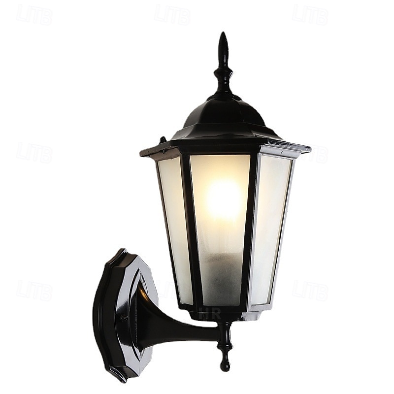 Outdoor Light Fixtures Wall Mount Aluminium Waterproof Exterior Wall Lantern, Anti-Rust Outside Black Wall Sconce Porch Lights for House Garage, Doorway 85-265V 2026 - $167.99 –P8