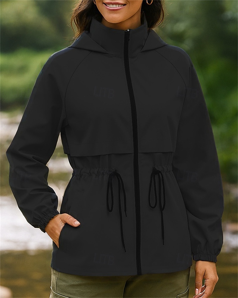 Mujer Chaqueta para senderismo Chaqueta deportiva Al aire libre Impermeable Resistente al Viento Secado rápido Ligero Trajes de senderismo Ropa de senderismo Primavera Otoño Chaqueta Tenis Golf 2026 - $41.99 –P6