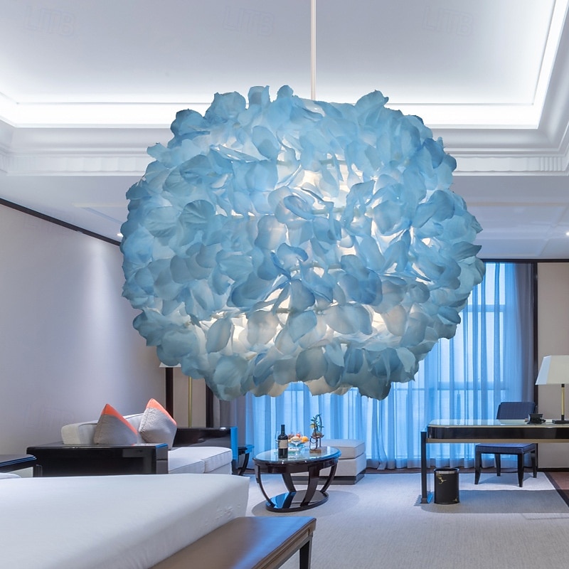 závěsné světlo s okvětními lístky moderní lustr restaurace dekorace stropní závěsná lampa svítidla pro hotelovou halu čajovnu obývací pokoj dětský pokoj dekorativní lampa 2026 - $102.99 –P3