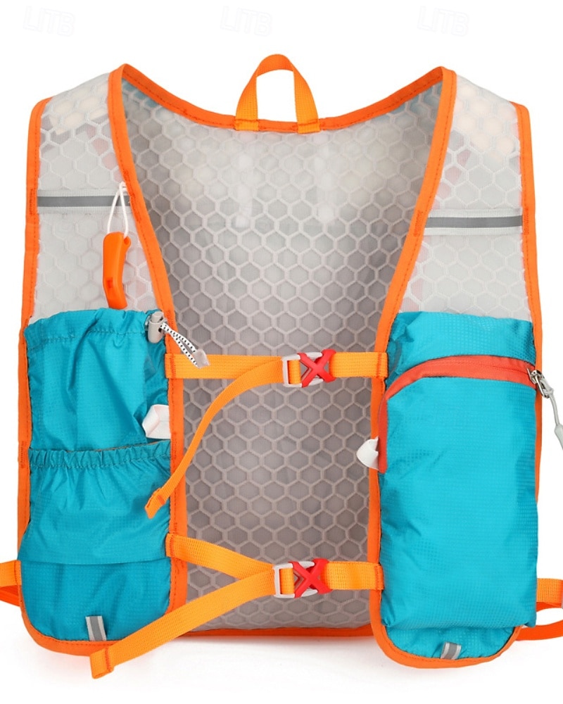 Running Vest Water Pack Hydration Vest Sun Sleeves Reflective Waterproof Quick Dry Polyester for Marathon Hiking Jogging 2026 - $20.99 –P1