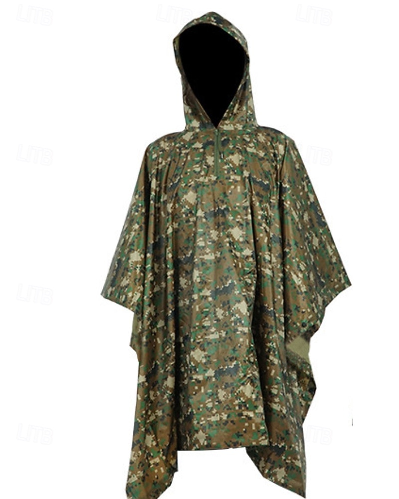 Homme Femmes Veste de randonnée Imperméable Extérieur Imperméable Coupe-vent Séchage Rapide Léger Tenues de randonnée Vêtements de randonnée Automne Imperméable Camping / Randonnée / Spéléologie de 2025 ? $12.99 –P14