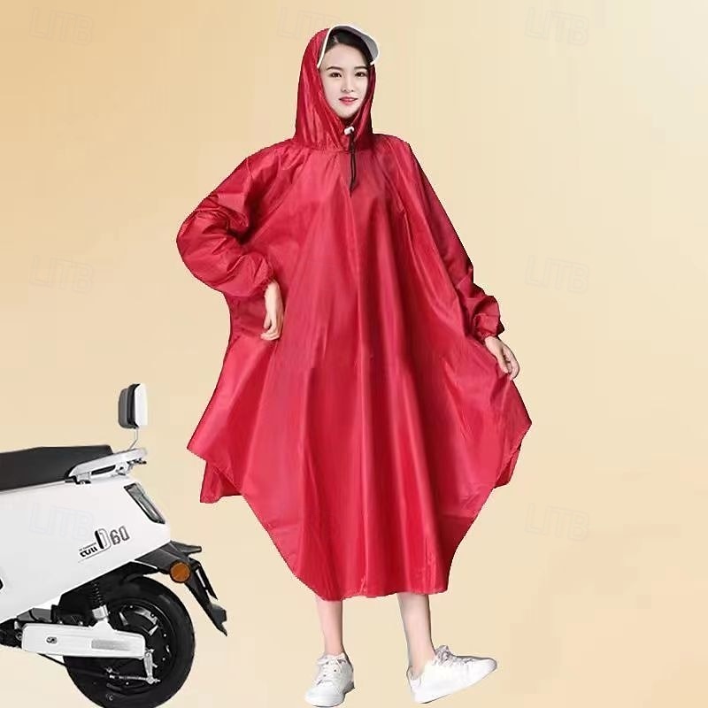2025年 男性用 女性用 レインポンチョ 防水ハイキング ジャケット レインジャケット 冬 アウトドア 防水 防風 高通気性 速乾性 レインコート トップス 狩猟 釣り 登山 ブルー パープル ルビーレッド / ライトウェイト / キャンプ / ハイキング / ケイビング  コレクション – $13.99 –P7