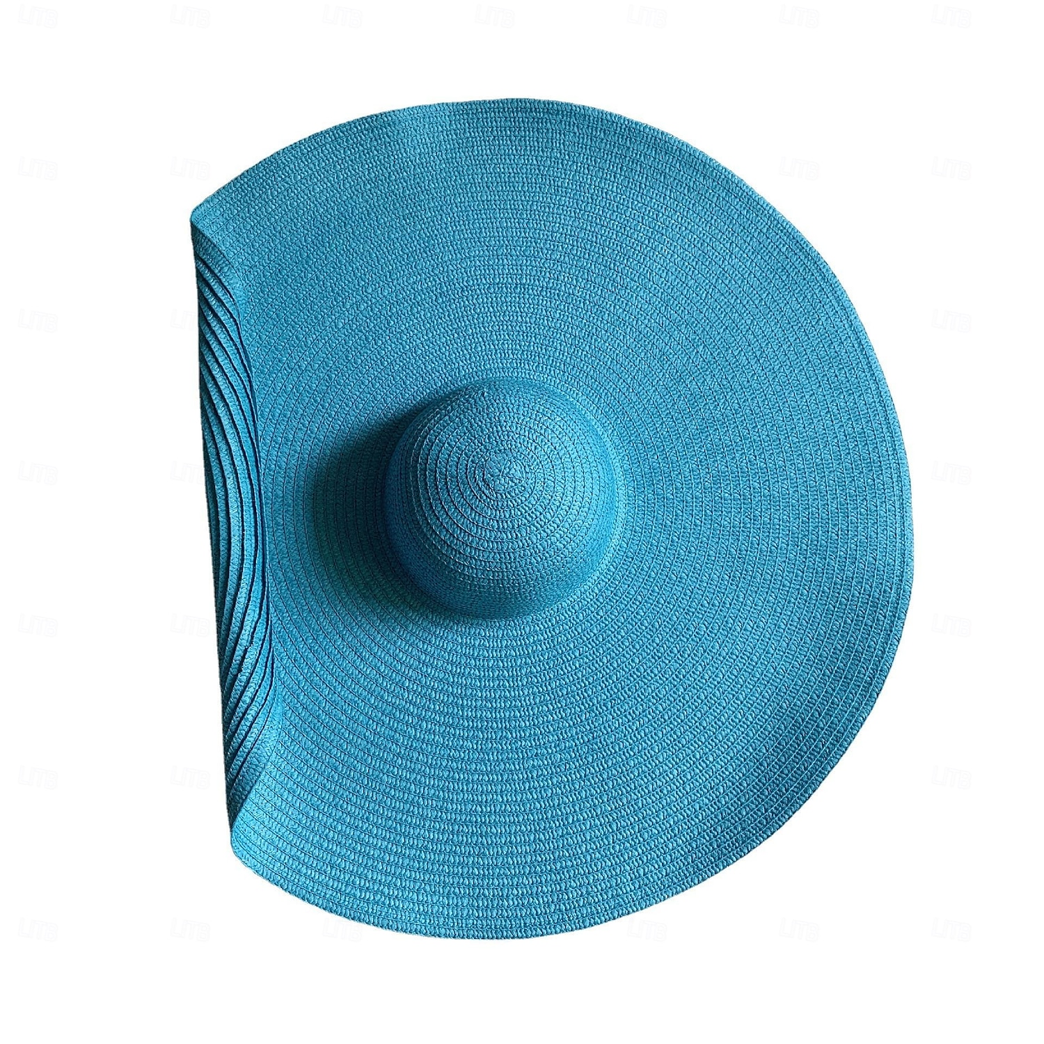übergroßer Strand-Strohhut Damenmode großer Sonnenhut mit breiter Krempe Sommer-Roll-up-weicher Sonnenhut geeignet für Strandhut faltbar 2025 - $58.99 –P13