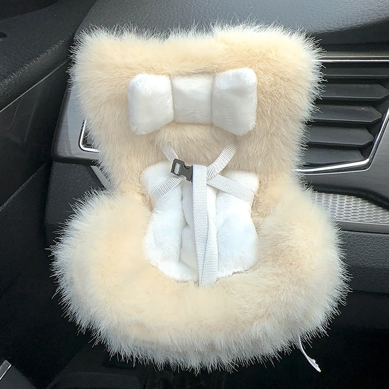 Doll Car Seat for 17cm Dolls with Air Vent Clip and Desktop Stand Cute and Functional Car Ornament for Blind Box Doll Fans 2025 - $30.99 –P7