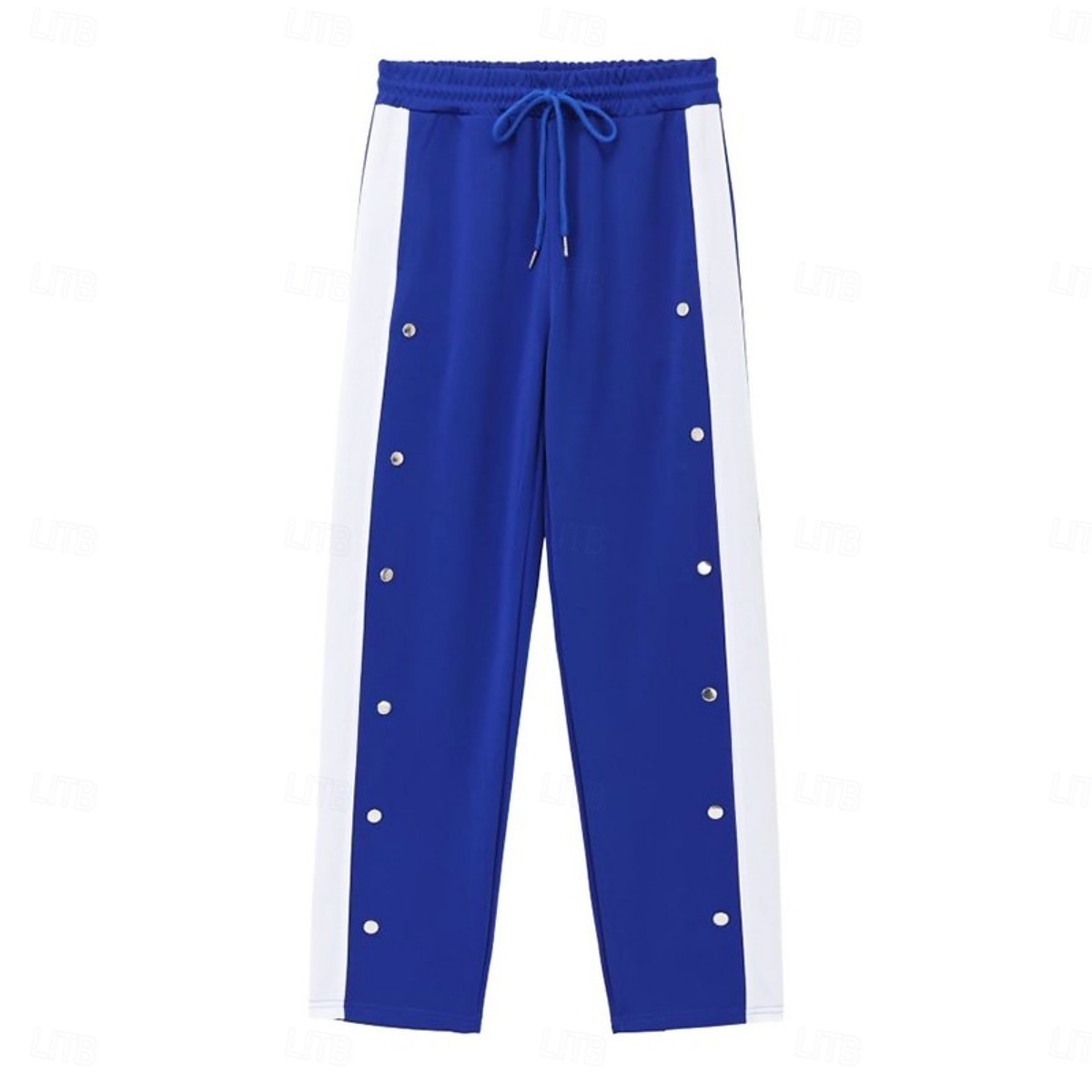 Herren Jogginghose Jogginghose mit weitem Bein Hose Trainingshose Gerade geschnittene Sweatpants Kordelzug Elastischer Bund Seitenknopf Einfach Komfort Atmungsaktiv Volle Länge Outdoor Täglich 2025 - $21.99 –P3