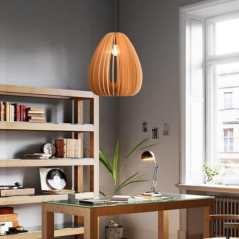 nicro ny ankomst nordisk stil nattlamper minimalistisk design økologisk kokong resirkulert hjemdekorasjon trelysekrone 2025 - $187.99 –P2