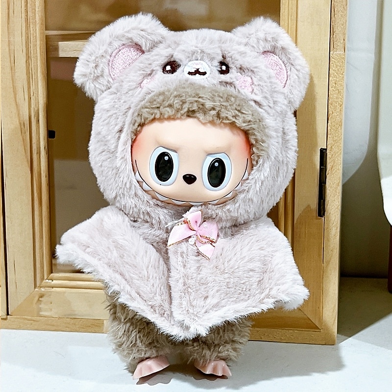 Kläder till 17 cm docka (ingen docka) 17 cm dockkläder set la boo-boo 2025 - $16.99 –P2
