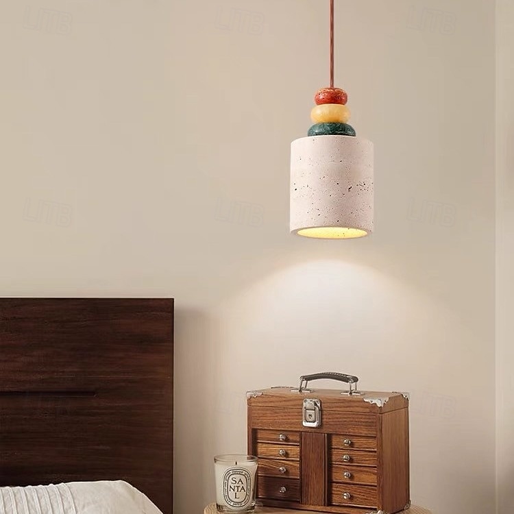 Wabi-Sabi gele travertijn kroonluchter voor eetkamer, bar &leefruimte 2025 - $165.99 –P8